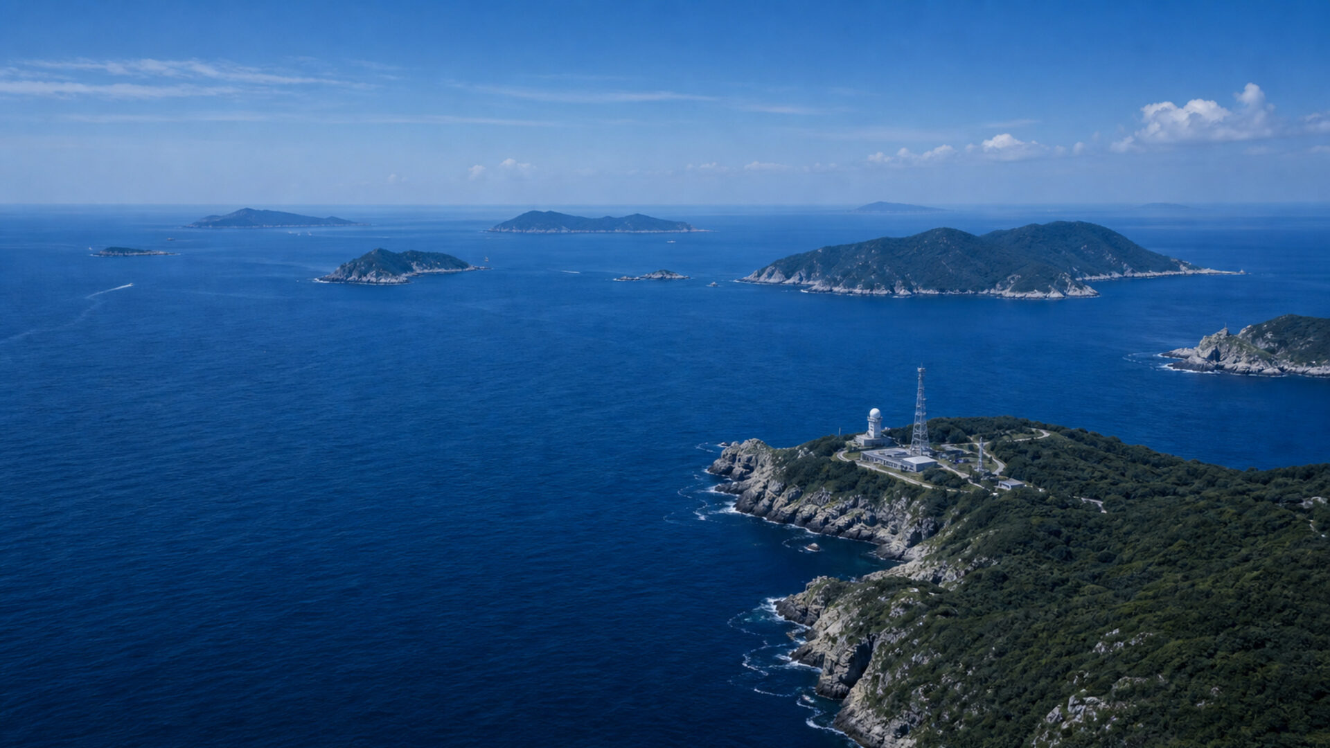 长岛天空地海一体化生态监测