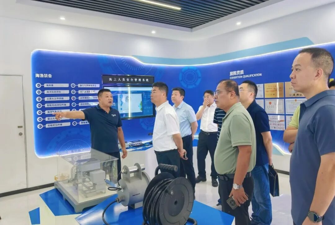 Warmly Welcoming Ningde Municipal CPPCC Vice-Chairman Lin Qing and His Delegation on an Inspection Visit to GW-OCEAN