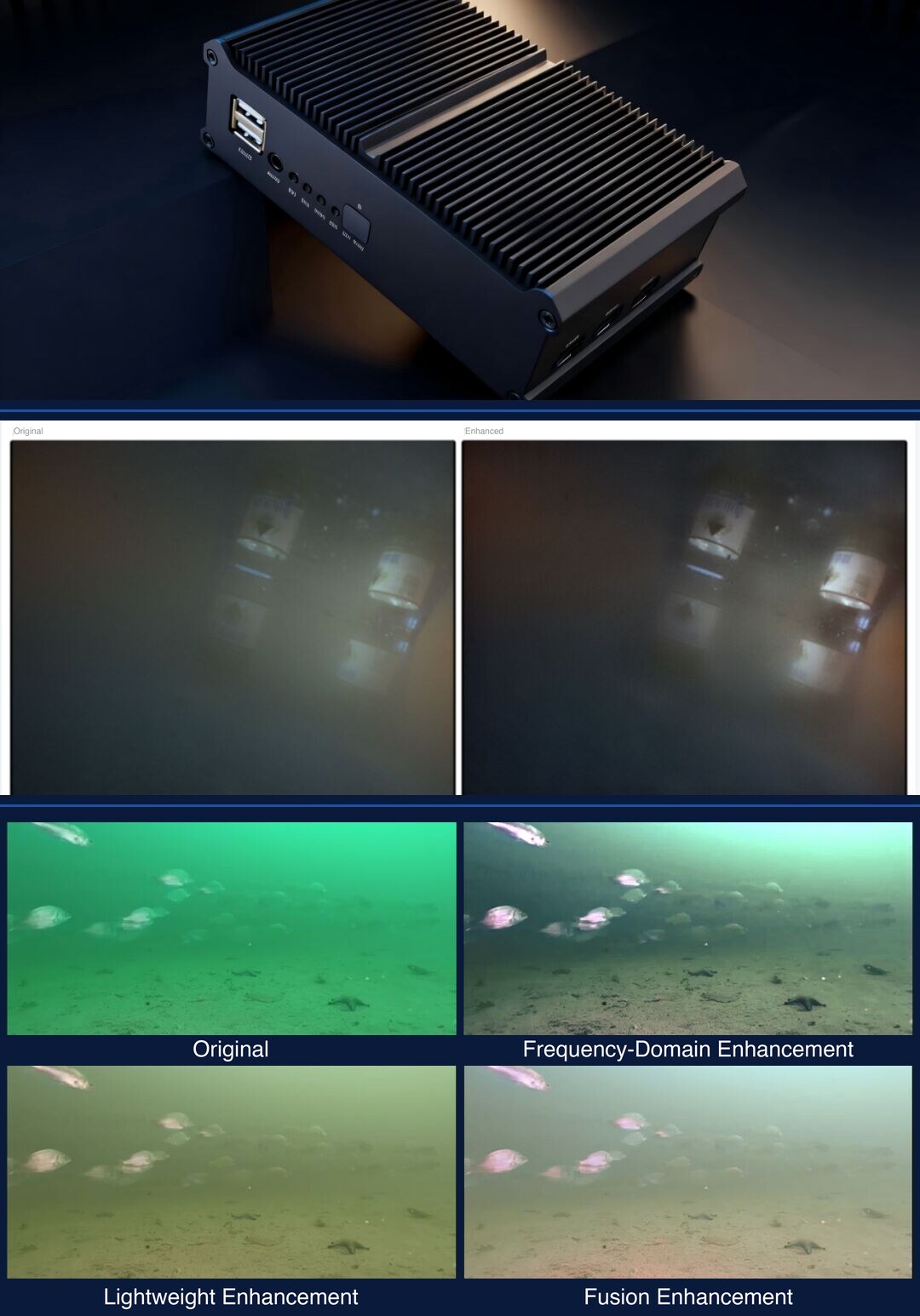 Zhutong Underwater Video Enhancement System · GW-OCEAN