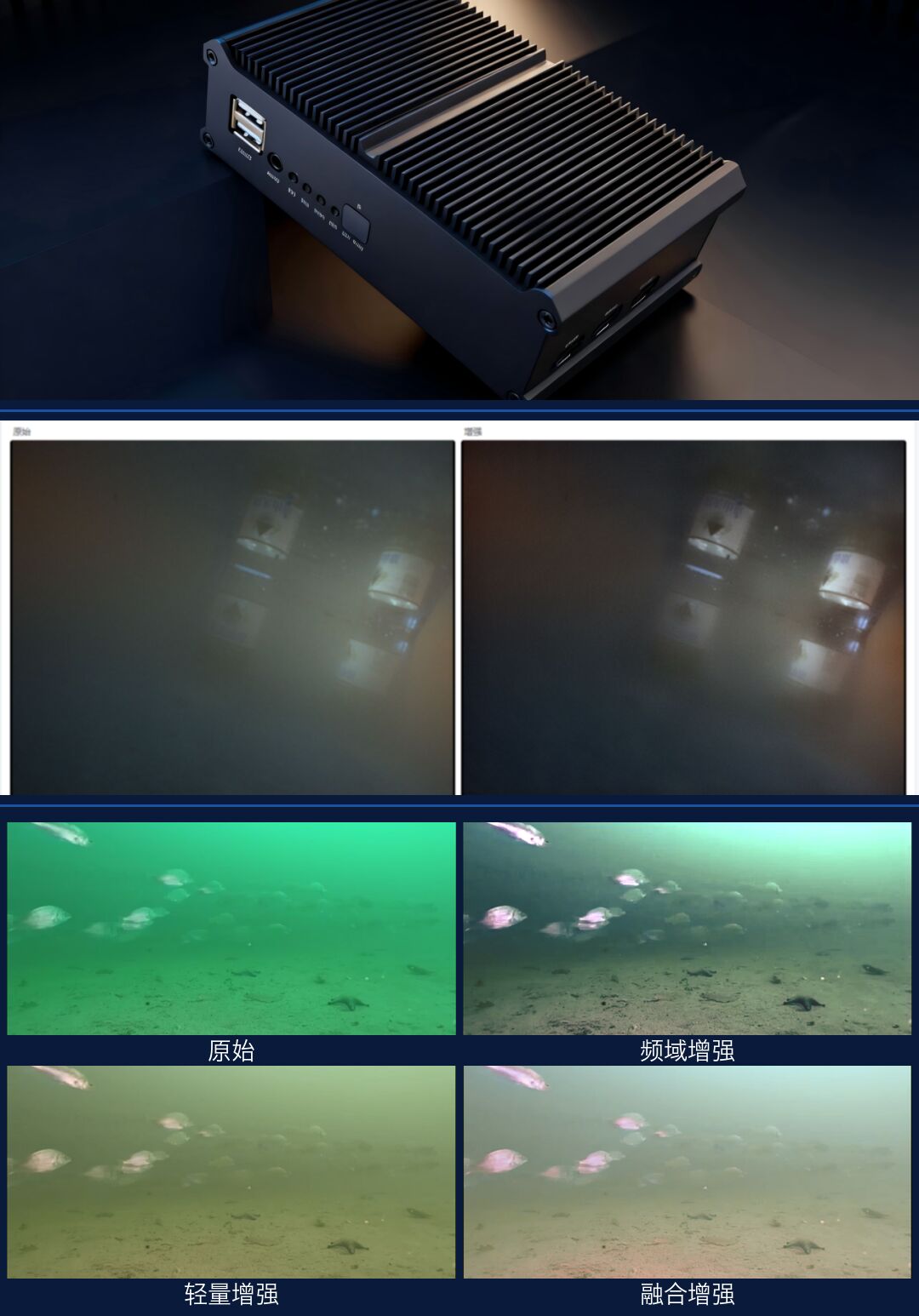 Zhutong Underwater Video Enhancement System · GW-OCEAN